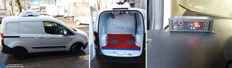 Guchen Thermo Electric Van Refrigeration Units for Small Cargo Vans