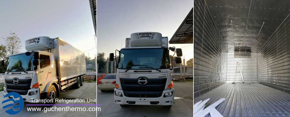 TS-1000 diesel truck refrigeration system to Thailand