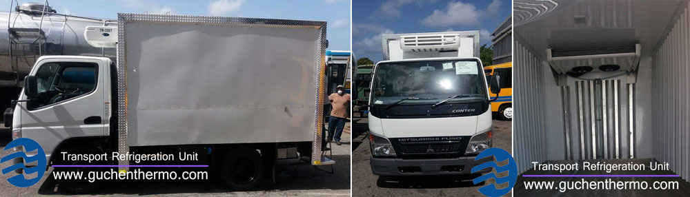 TR-350 vehicle refrigeration units export to barbados