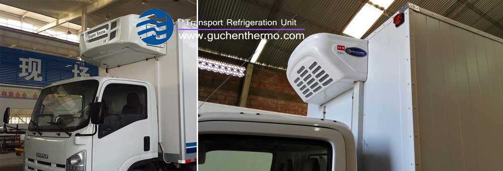 Guchen Thermo TS-1000 Diesel Engine Truck Refrigeration Units and TR-450 Truck Refrigeartion Unit