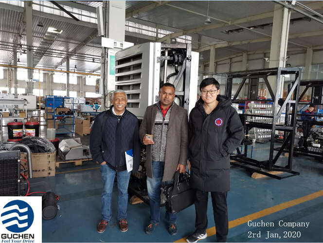 Philippine customer pay a visit to Guchen Thermo