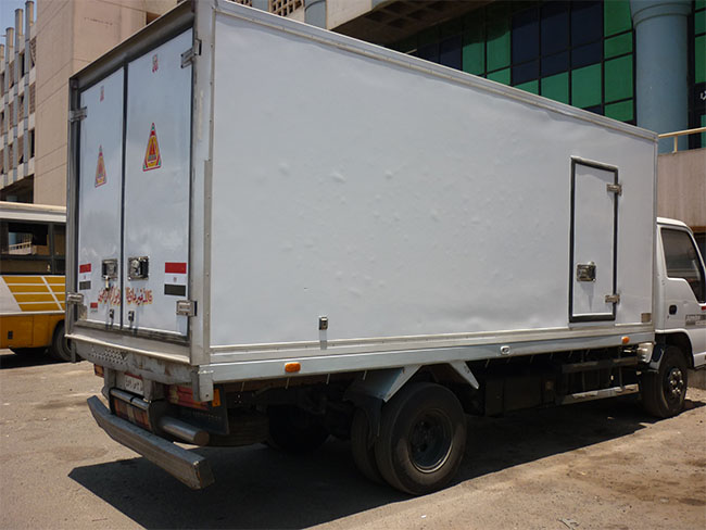 Guchen Designs Durable Truck Reefer Units in Middle East